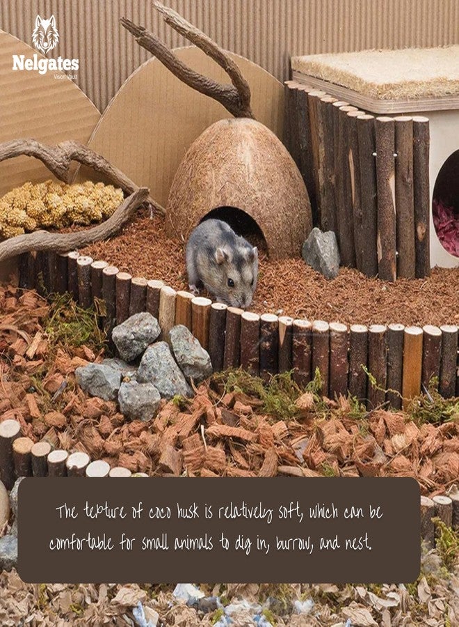Nelgates Small Animal Bedding, Natural Soft Paper Bedding for Small Indoor and Outdoor Pets Rabbit, Guinea Pig, Gerbil, Hamster, Chinchilla, Rat, or Mouse 650grams - Image 5